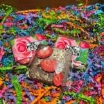 Milk Chocolate Bar with Strawberry and Rose