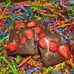 Milk Chocolate Bar with Strawberry and Rose
