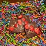 Milk Chocolate Bar with Strawberry and Rose