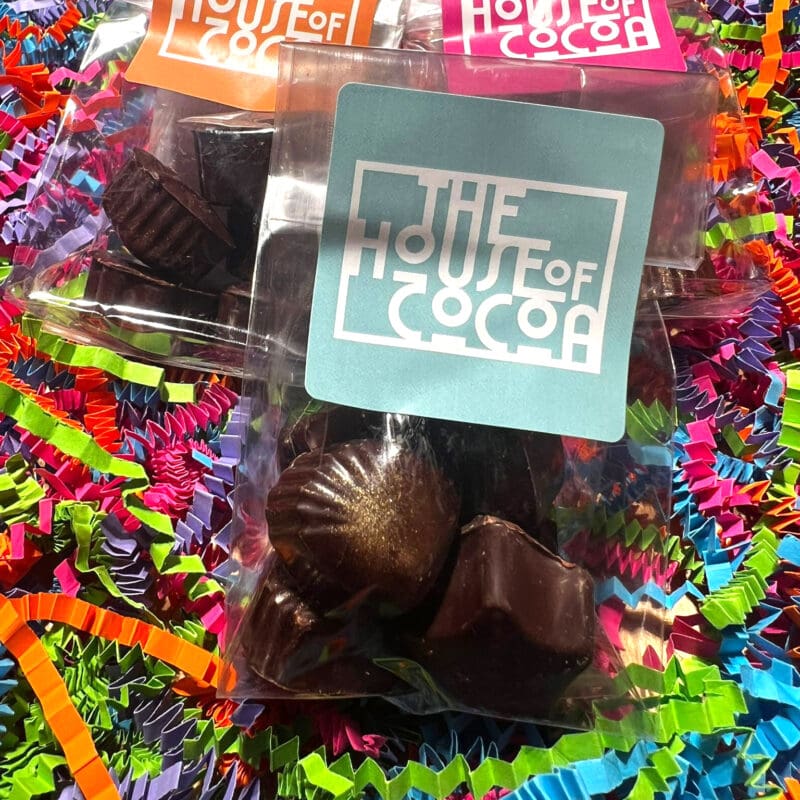 Dark Chocolate Bites with Praline Centre - Image 2