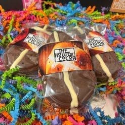 Milk Chocolate Hot Cross Bun Easter Egg