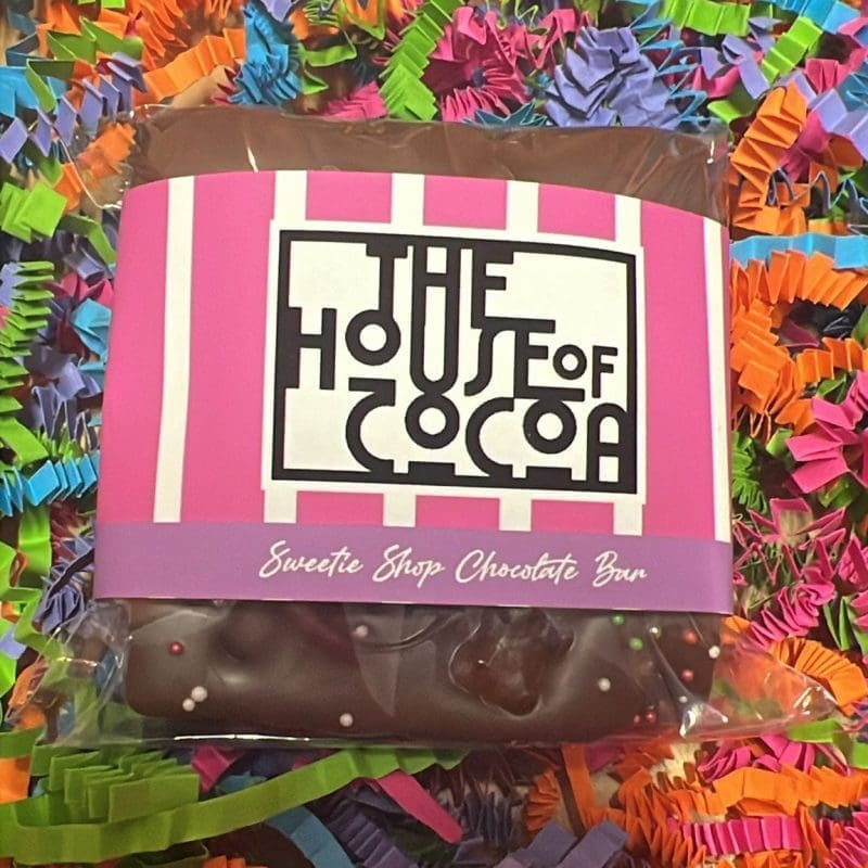 Milk Chocolate, Starmix, Laces and Sprinkles Half Bar