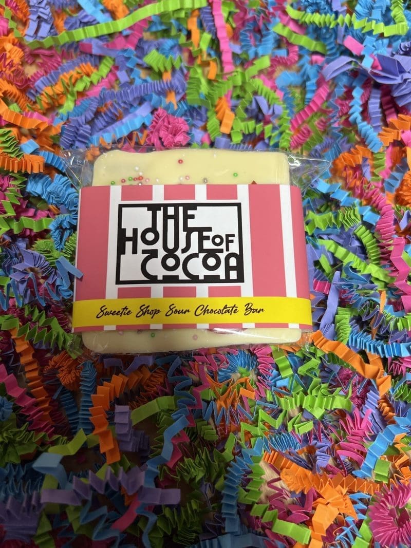 White Chocolate, Sour Sweets and Sprinkles Half Bar