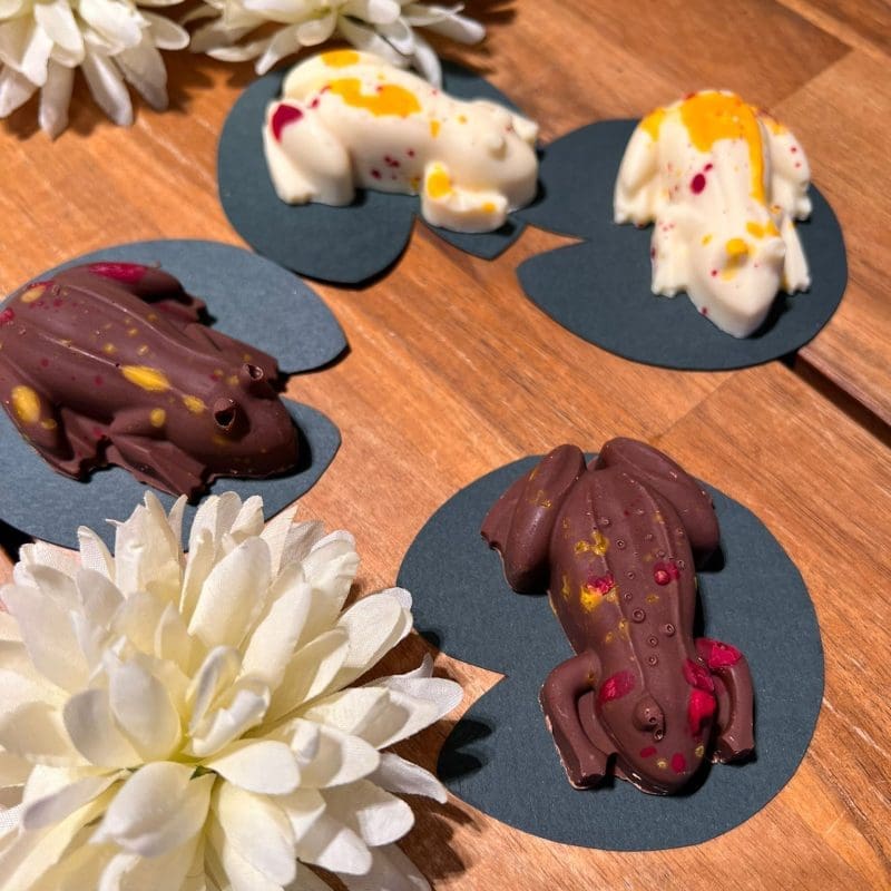 White Chocolate Popping Frog - Image 2