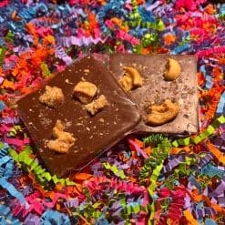 Alternative view of Milk Chocolate Bar with Maple, Salt and Pork Scratchings