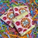White Chocolate Bar with Sour Cherries