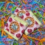 White Chocolate Bar with Sour Cherries