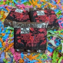 Alternative view of Dark Chocolate Upside Down Chocolate Things Bar with Caramel