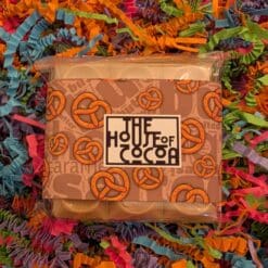 Salted Butter Caramel Chocolate with Pretzels