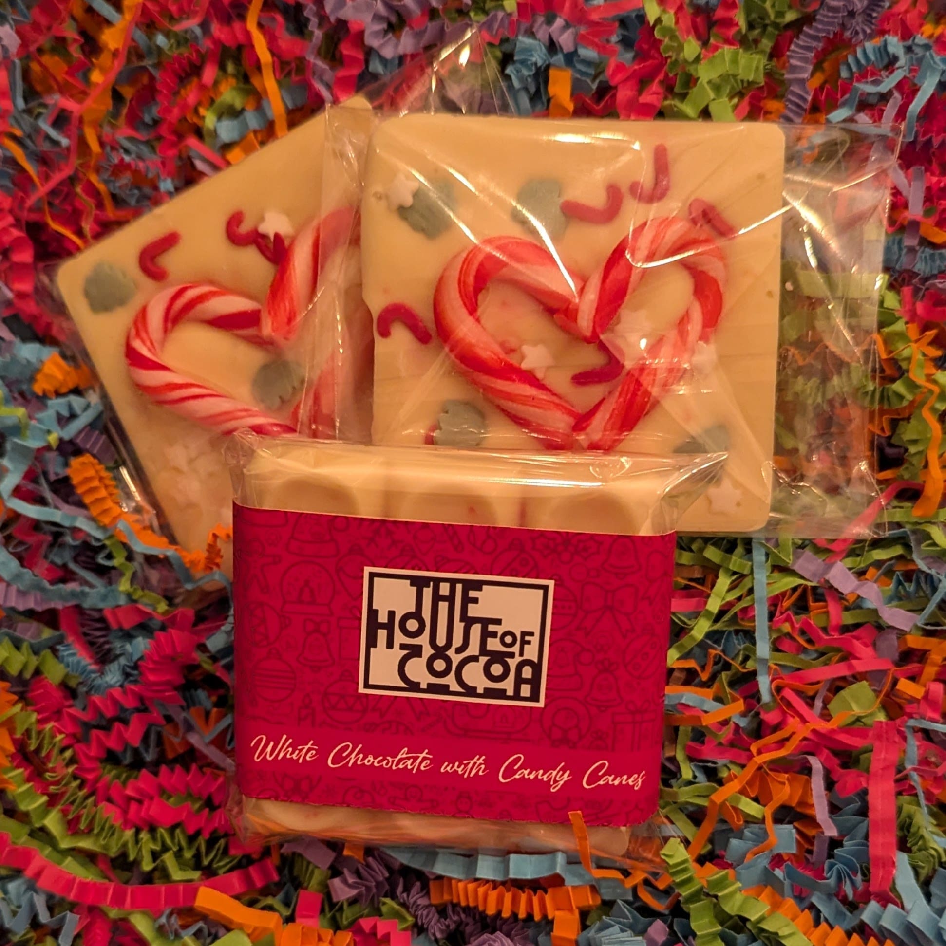 White Chocolate Candy Cane Christmas Bar - Image 7
