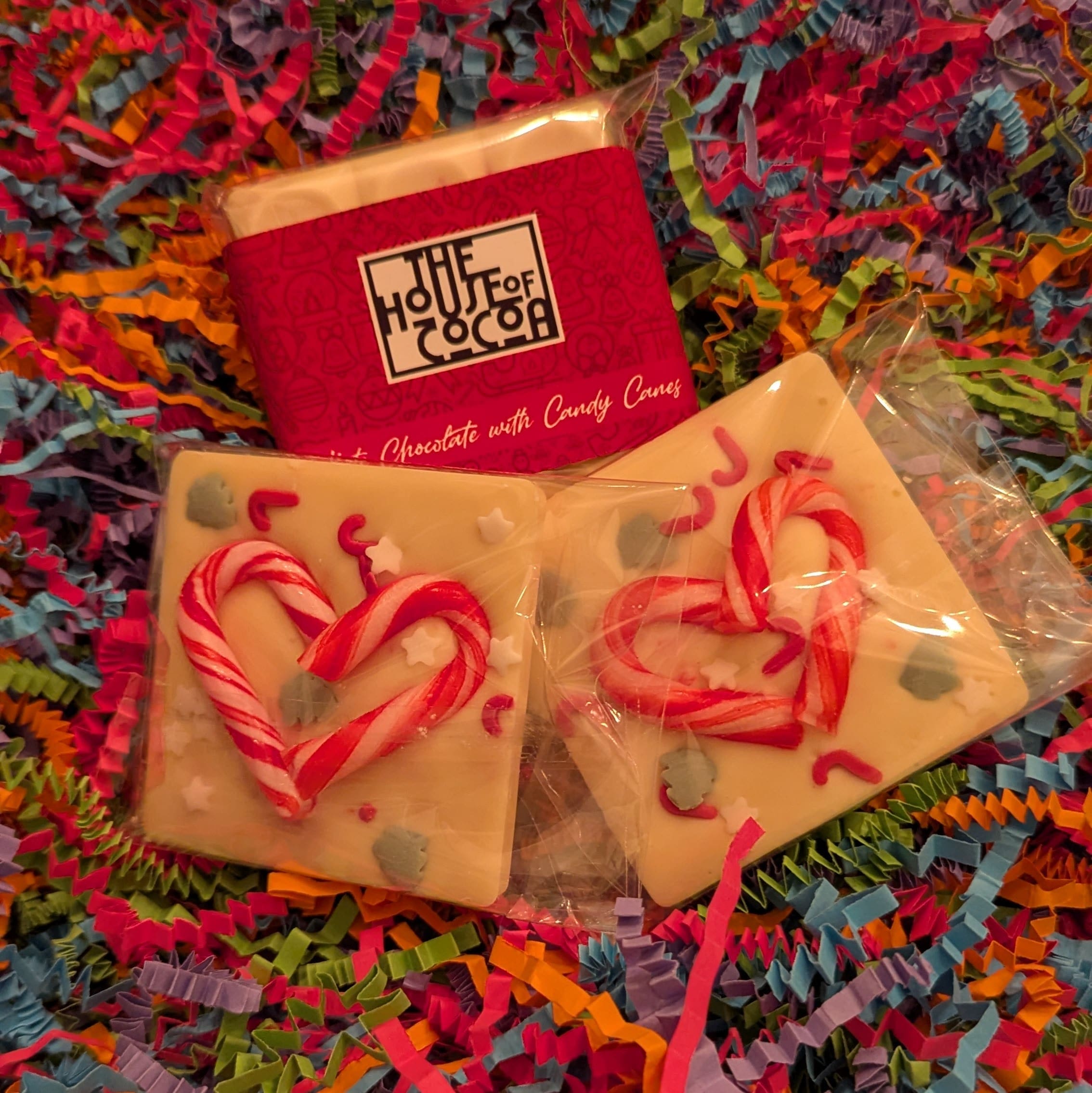 White Chocolate Candy Cane Christmas Bar - Image 6