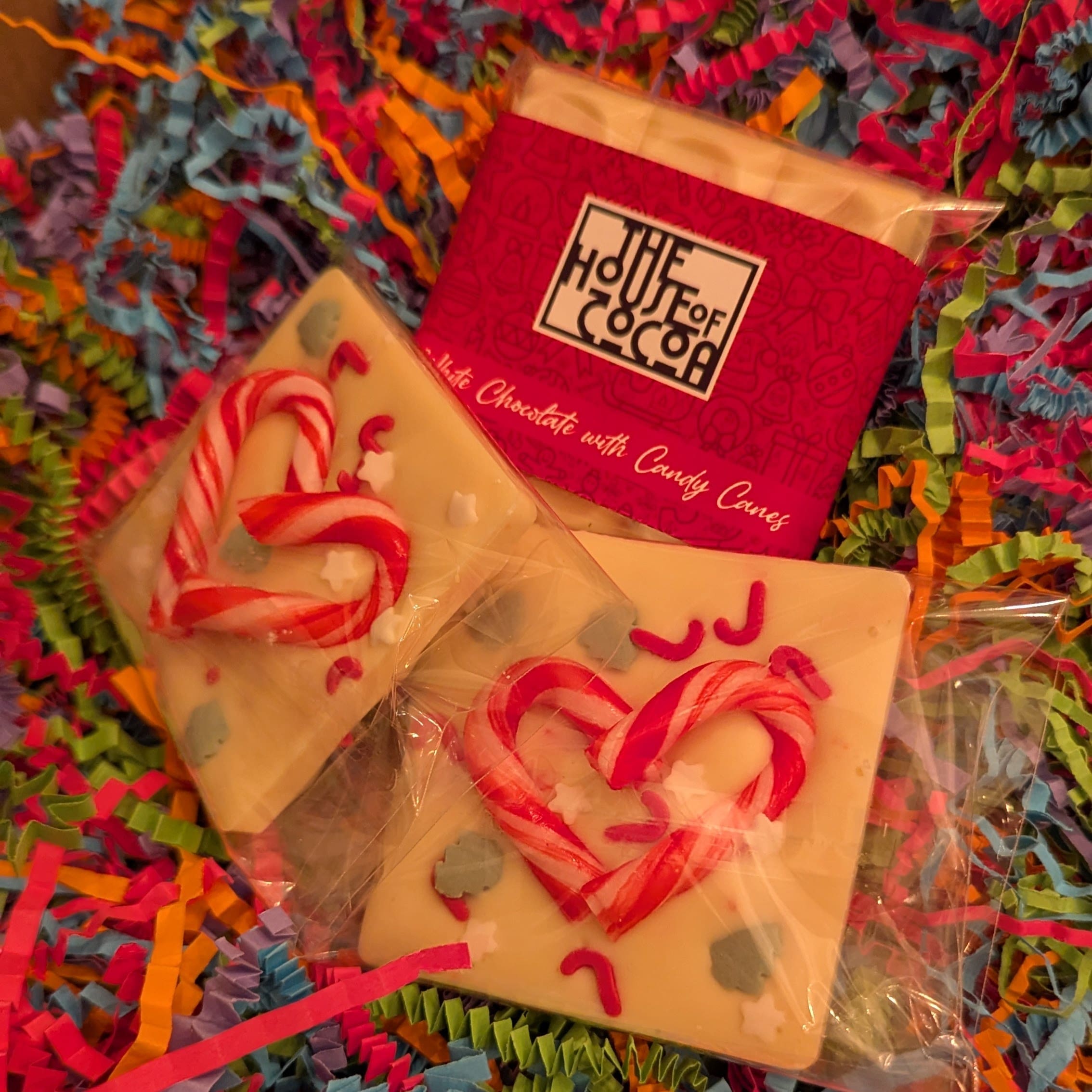 White Chocolate Candy Cane Christmas Bar - Image 4