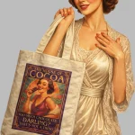 Vintage Lady Tote Bag - Limited Edition