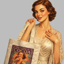 Vintage Lady Tote Bag - Limited Edition