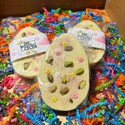 White Chocolate Dubai Angel Hair & Rose Egg