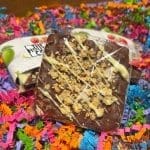 Milk Chocolate Strawberry & Apple Crumble with Custard